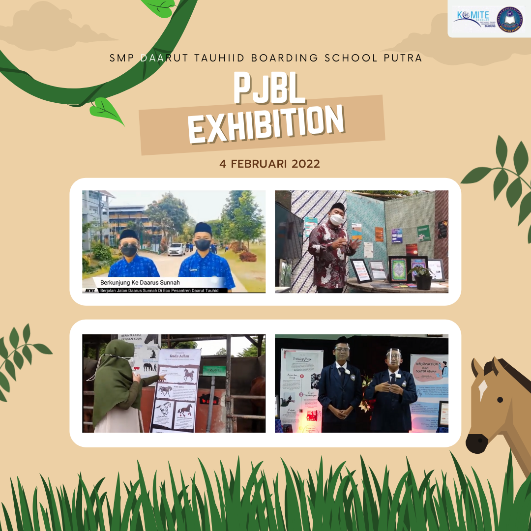 Eksplorasi Kuda bersama SMP Daarut Tauhiid Boarding School di PjBL Exhibiton