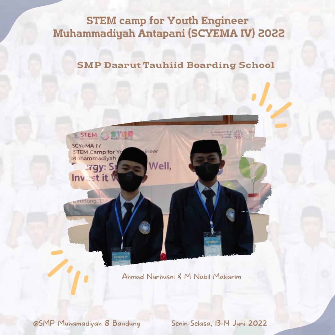 SMP Daarut Tauhiid Boarding School Berpartisipasi Pada Kegiatan SCYeMA IV