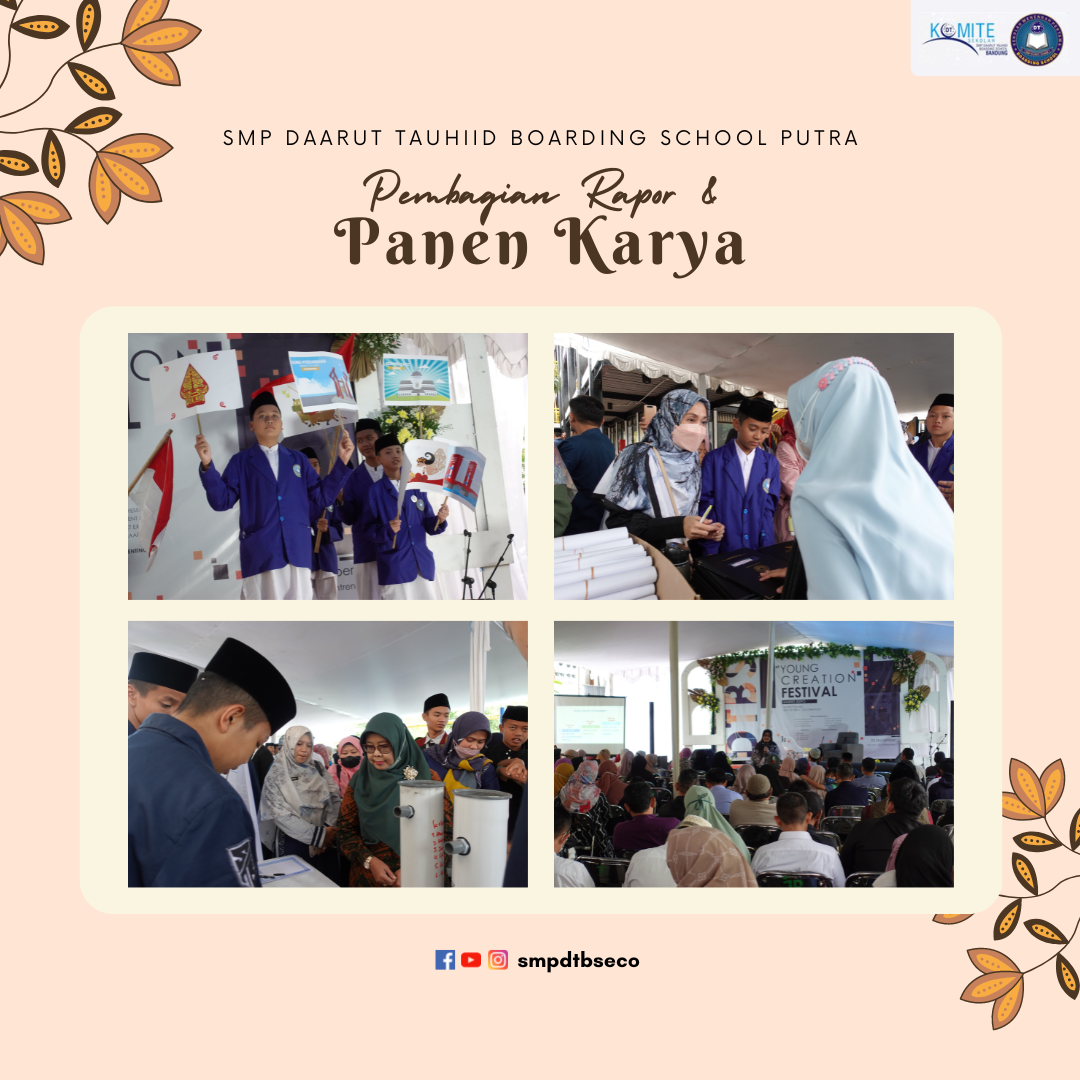 SMP Daarut Tauhiid Boarding School Putra Gelar Panen Karya