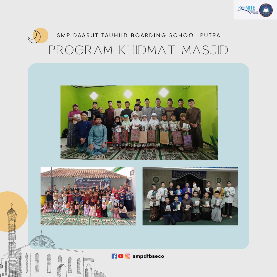 Santri Daarut Tauhiid Laksanakan Khidmat Masjid